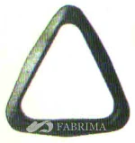 Triangular Buckle | ME-07 | 25 mm | Black