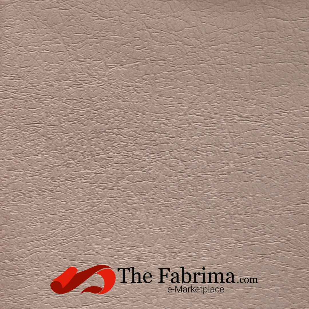 Lehar (Waves) Leather Cloth | 0.7mm | Beige