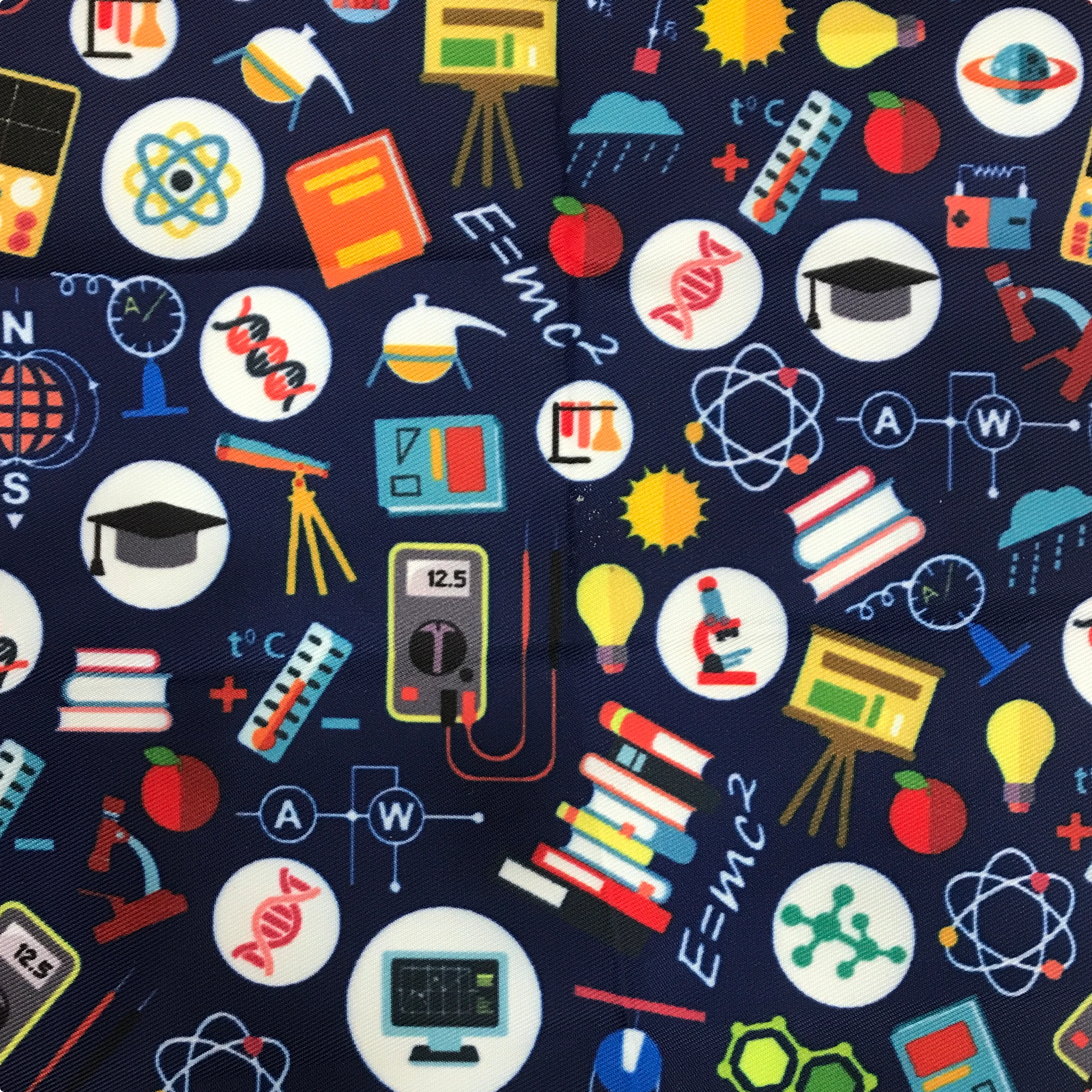 Heavy Twill Bonded | 290 Gsm | Lab Print | Navy